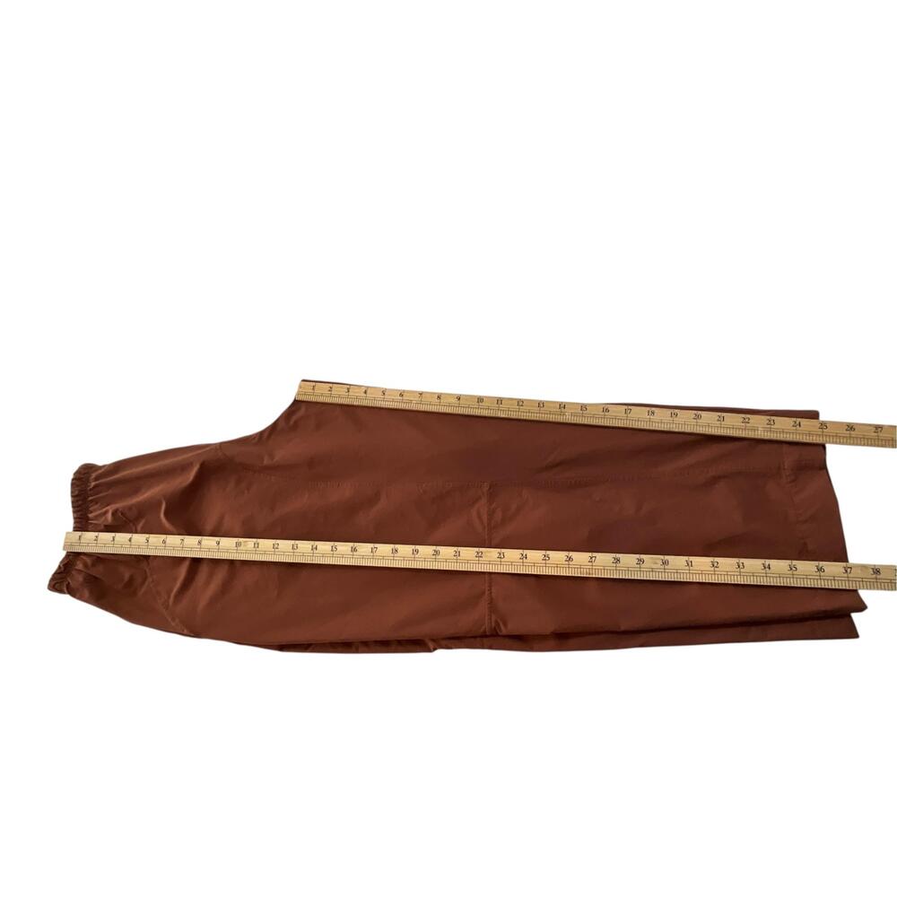 Lululemon Lightweight Mid Rise Barrel Leg Cropped Pant Ancient Copper Womens 8 - Picture 10 of 11